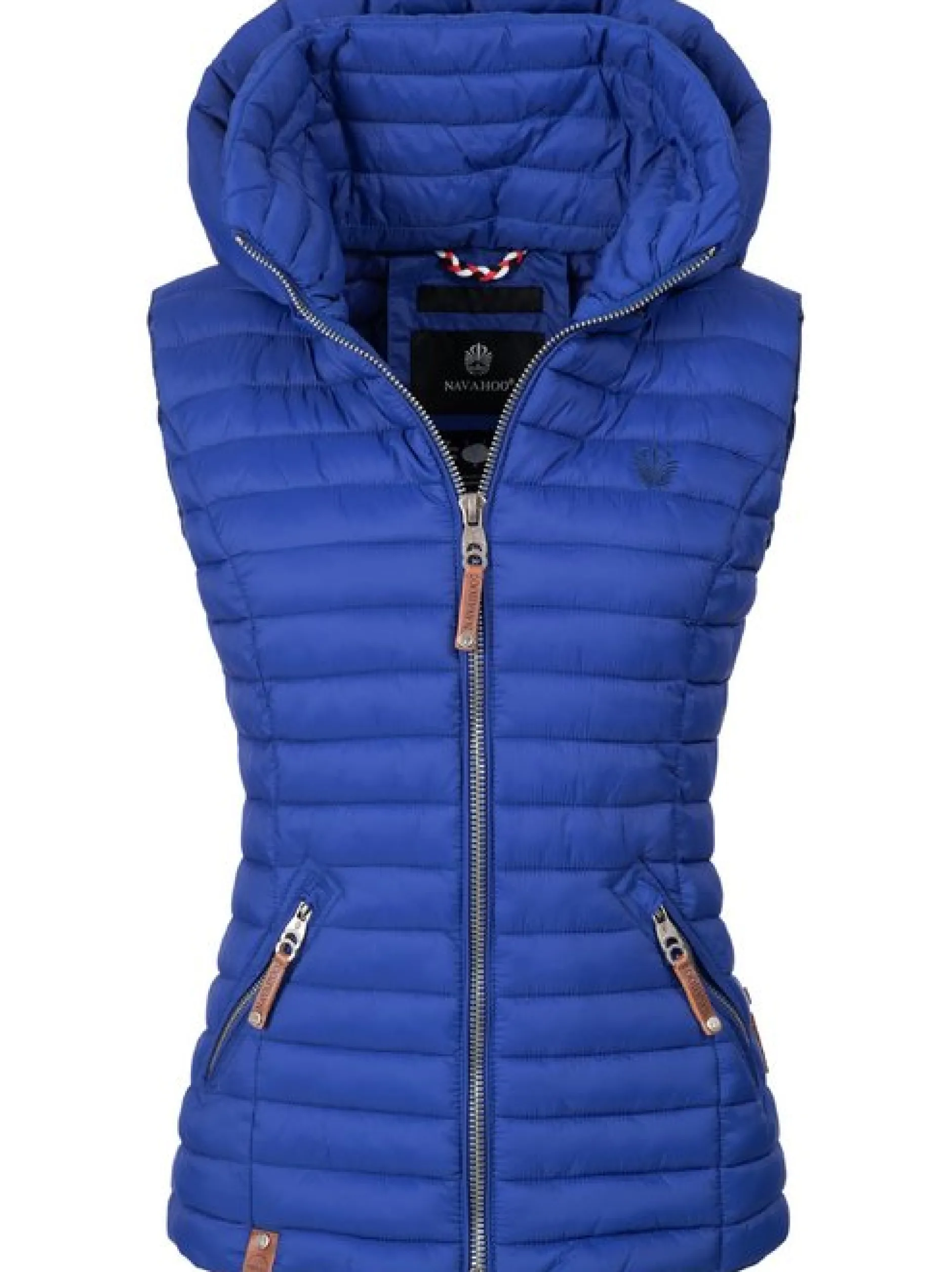 Navahoo Damen Steppweste - Shadaa in blau