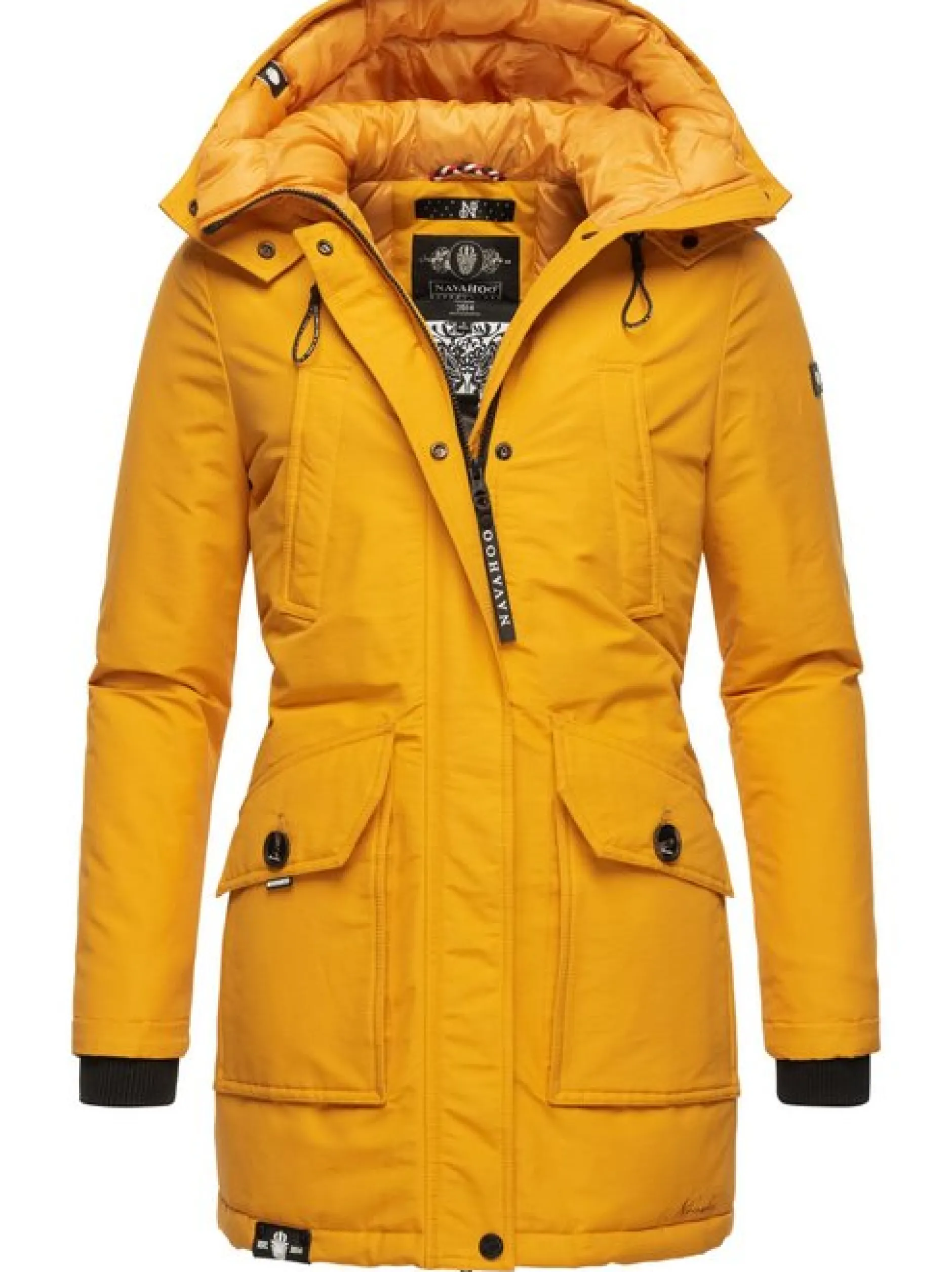 Navahoo Damen Winterjacke - Blizzardstorm in gelb
