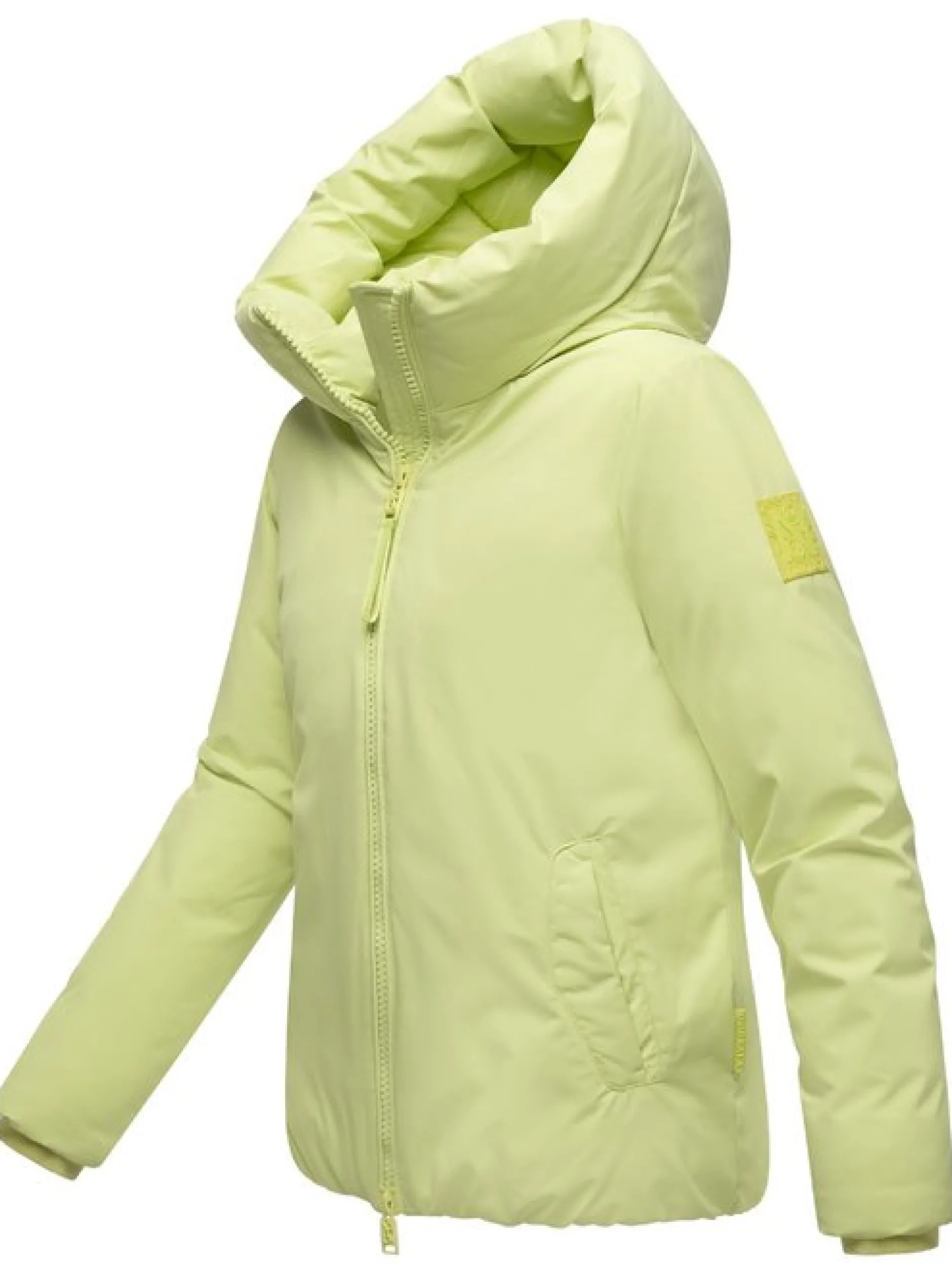 Navahoo Damen Winterjacke - Blütenlicht 14 in limone