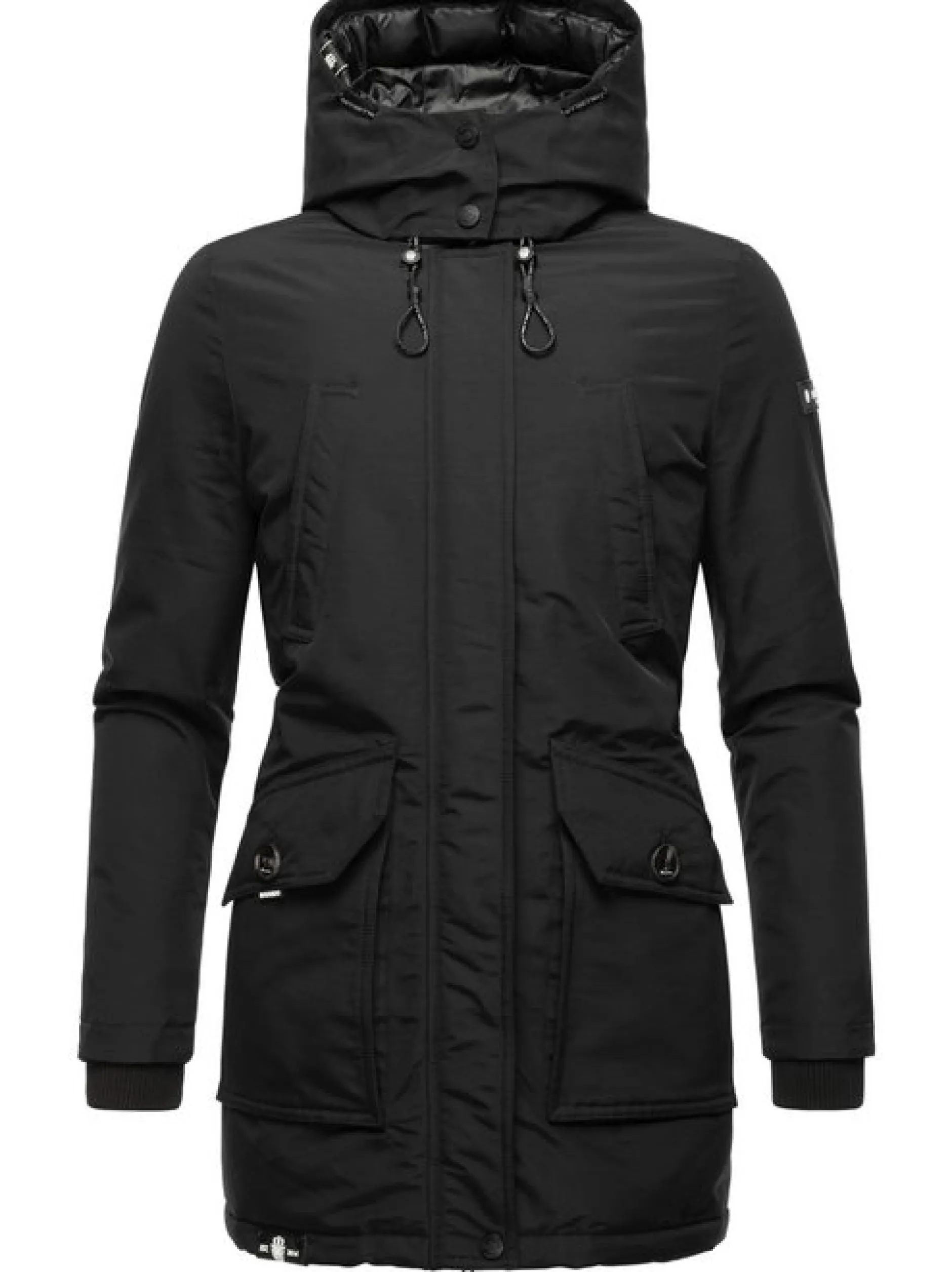 Navahoo Damen Winterjacke - Blizzardstorm in schwarz