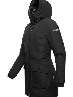 Navahoo Damen Winterjacke - Blizzardstorm in schwarz