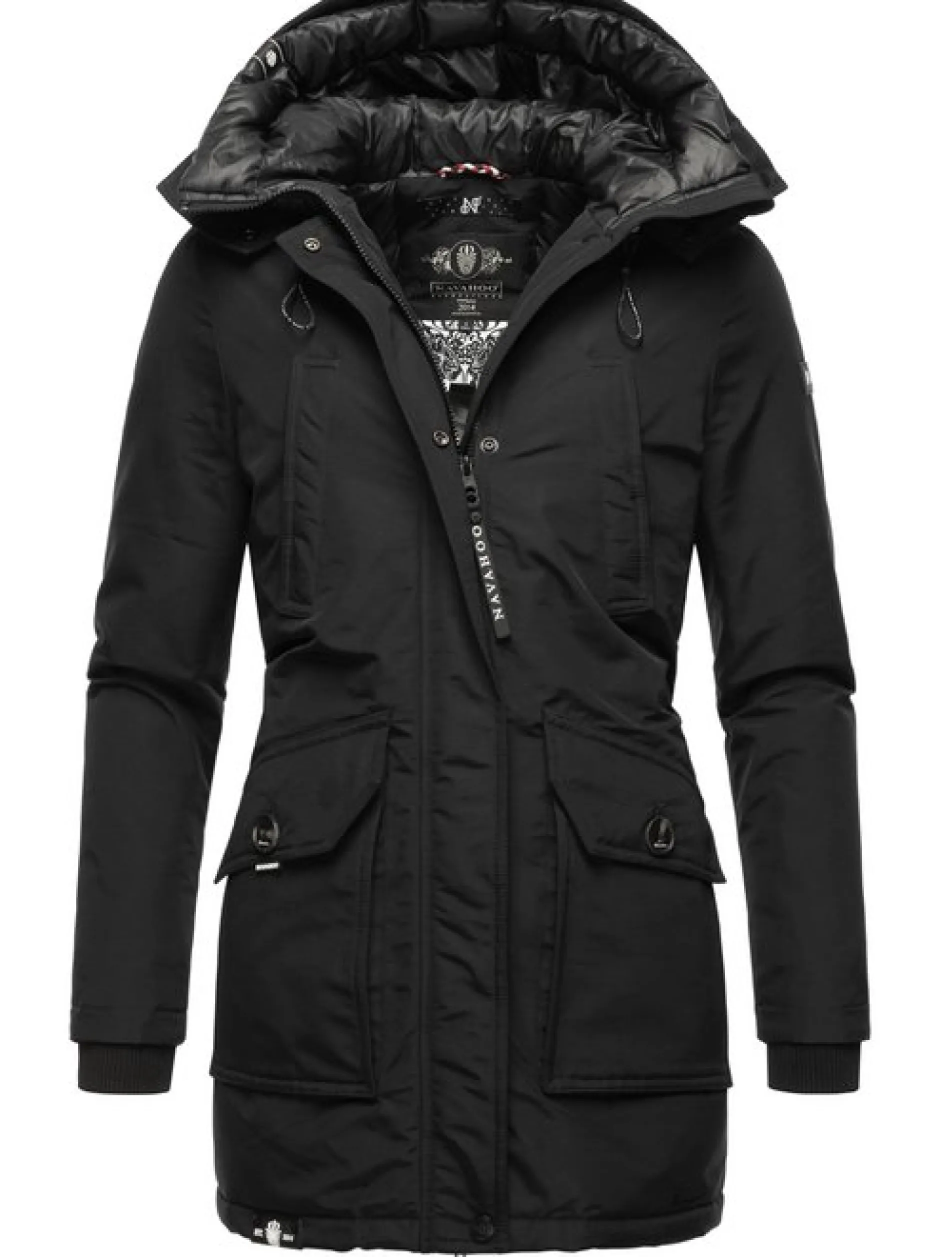 Navahoo Damen Winterjacke - Blizzardstorm in schwarz