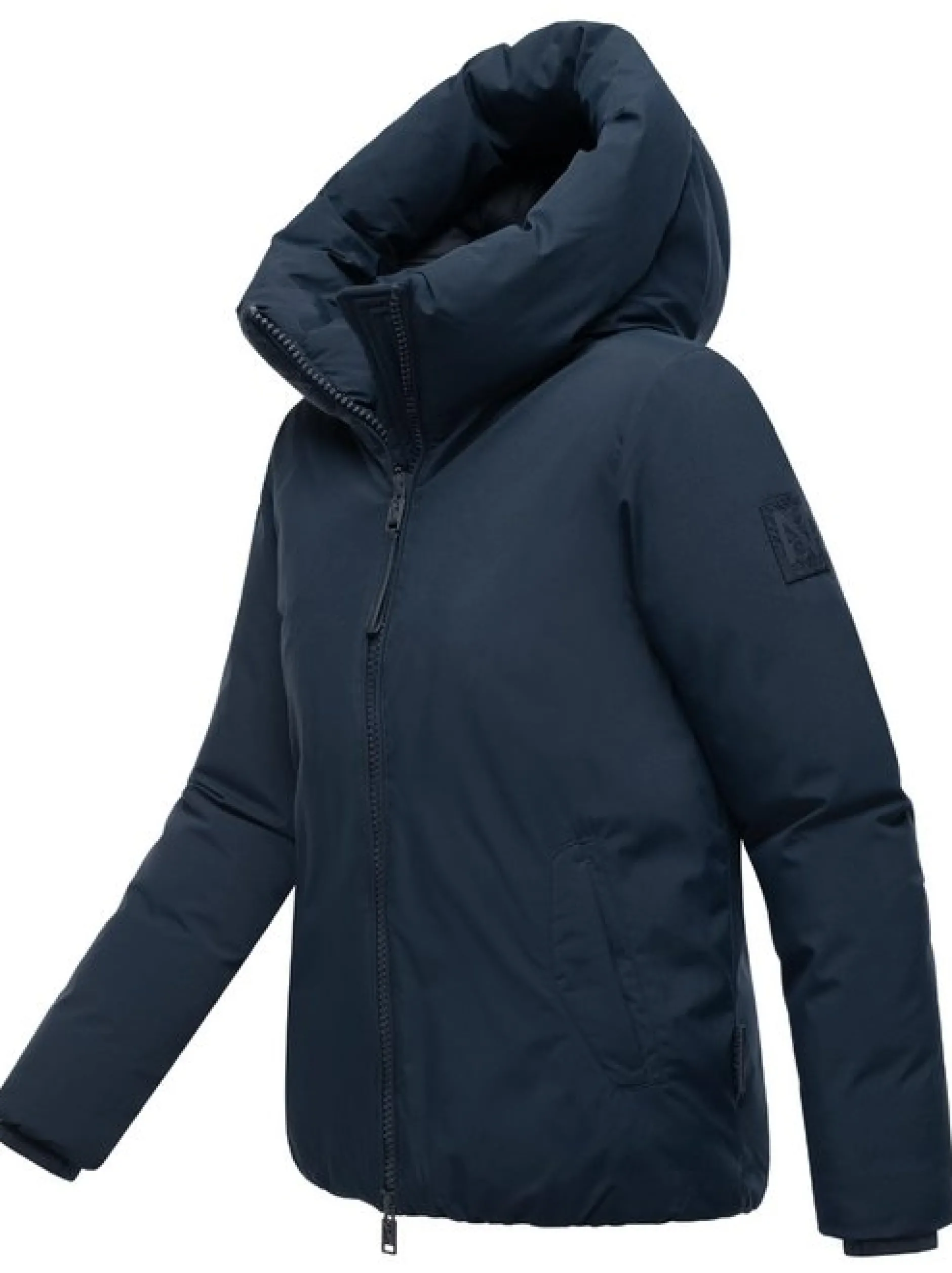 Navahoo Damen Winterjacke - Blütenlicht 14 in marine