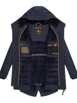 Navahoo Damen Winterjacke - Brinjaa in marine