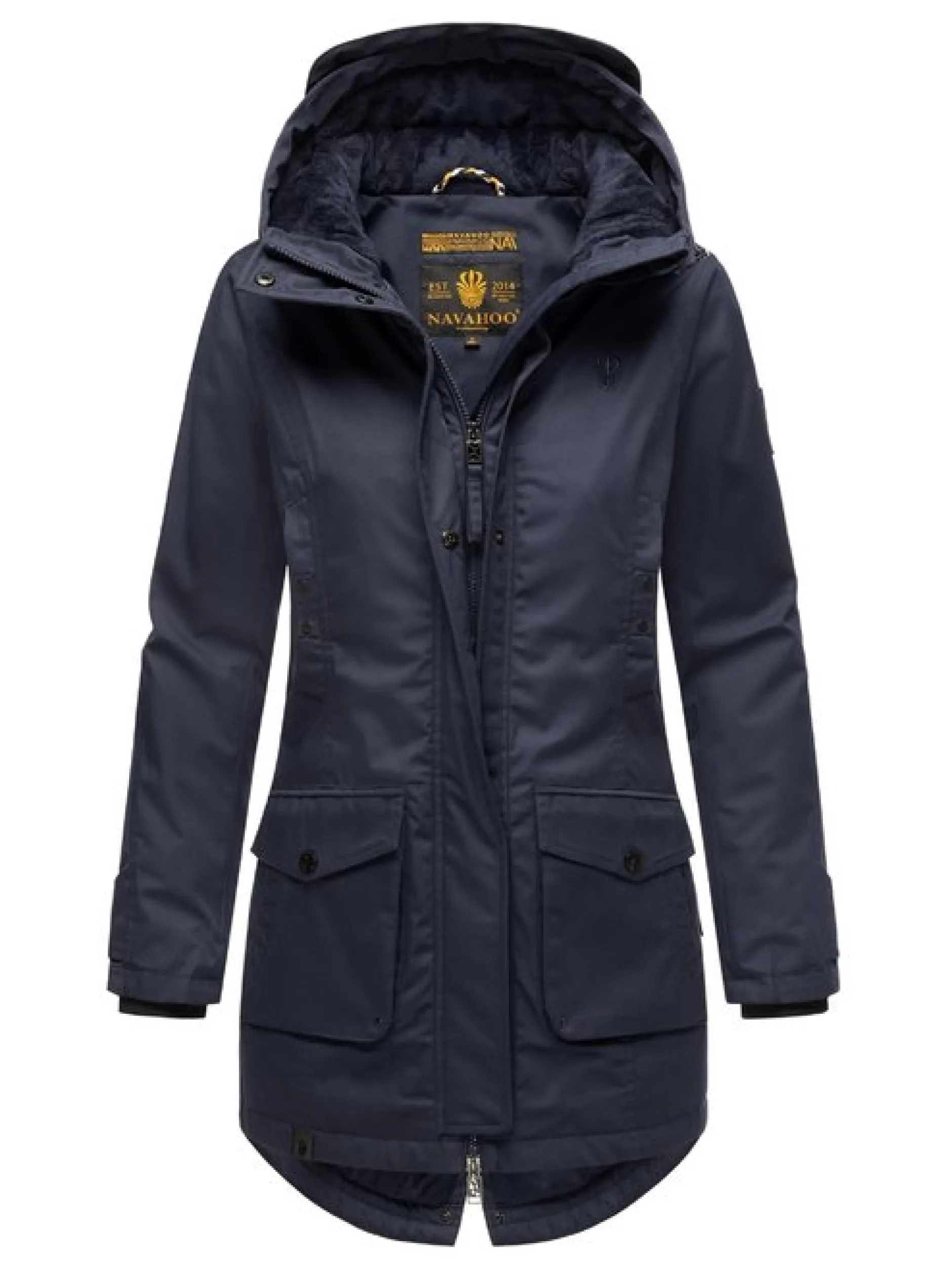Navahoo Damen Winterjacke - Brinjaa in marine