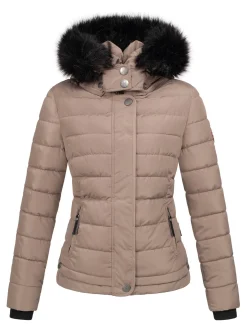 Navahoo Damen Winterjacke - Chloe in taupe