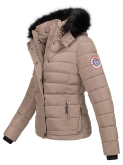 Navahoo Damen Winterjacke - Chloe in taupe