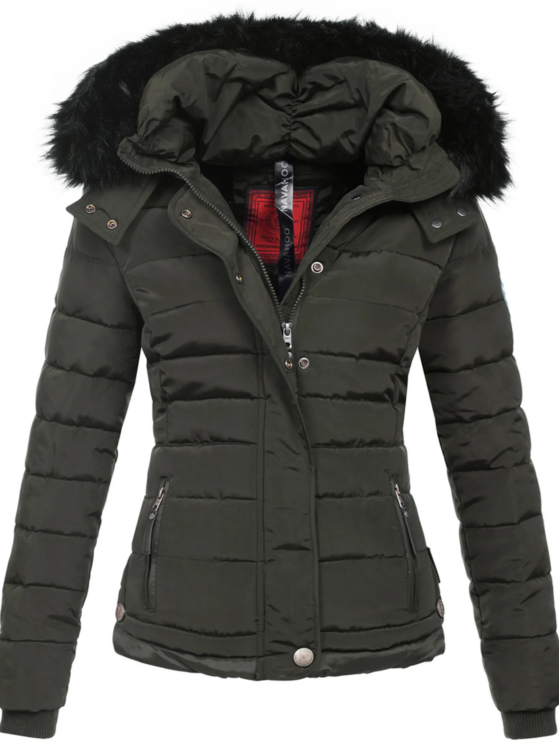 Navahoo Damen Winterjacke - Chloe in anthrazit