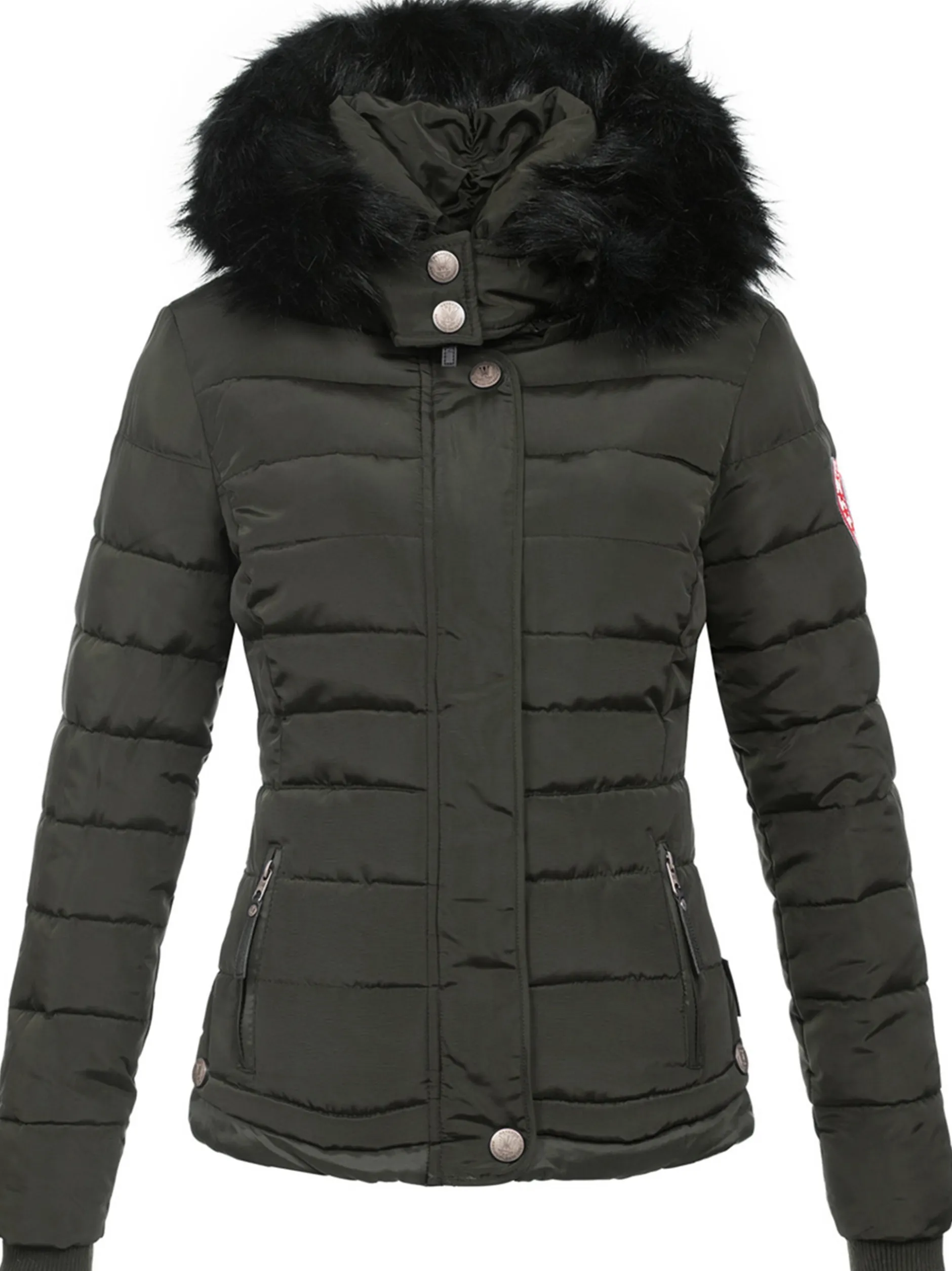 Navahoo Damen Winterjacke - Chloe in anthrazit