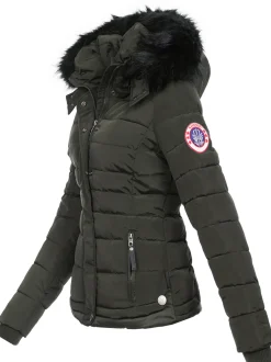 Navahoo Damen Winterjacke - Chloe in anthrazit