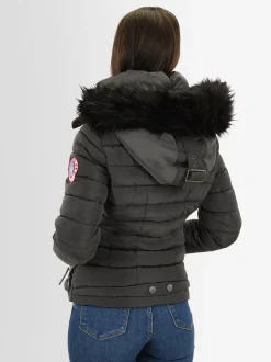 Navahoo Damen Winterjacke - Chloe in anthrazit