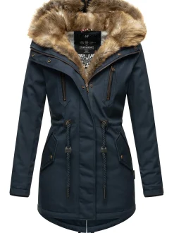 Navahoo Damen Winterjacke - Diamond in blau