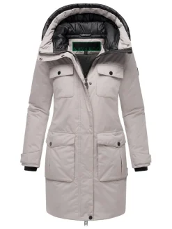 Navahoo Damen Winterjacke - Eissturm 14 in kitt