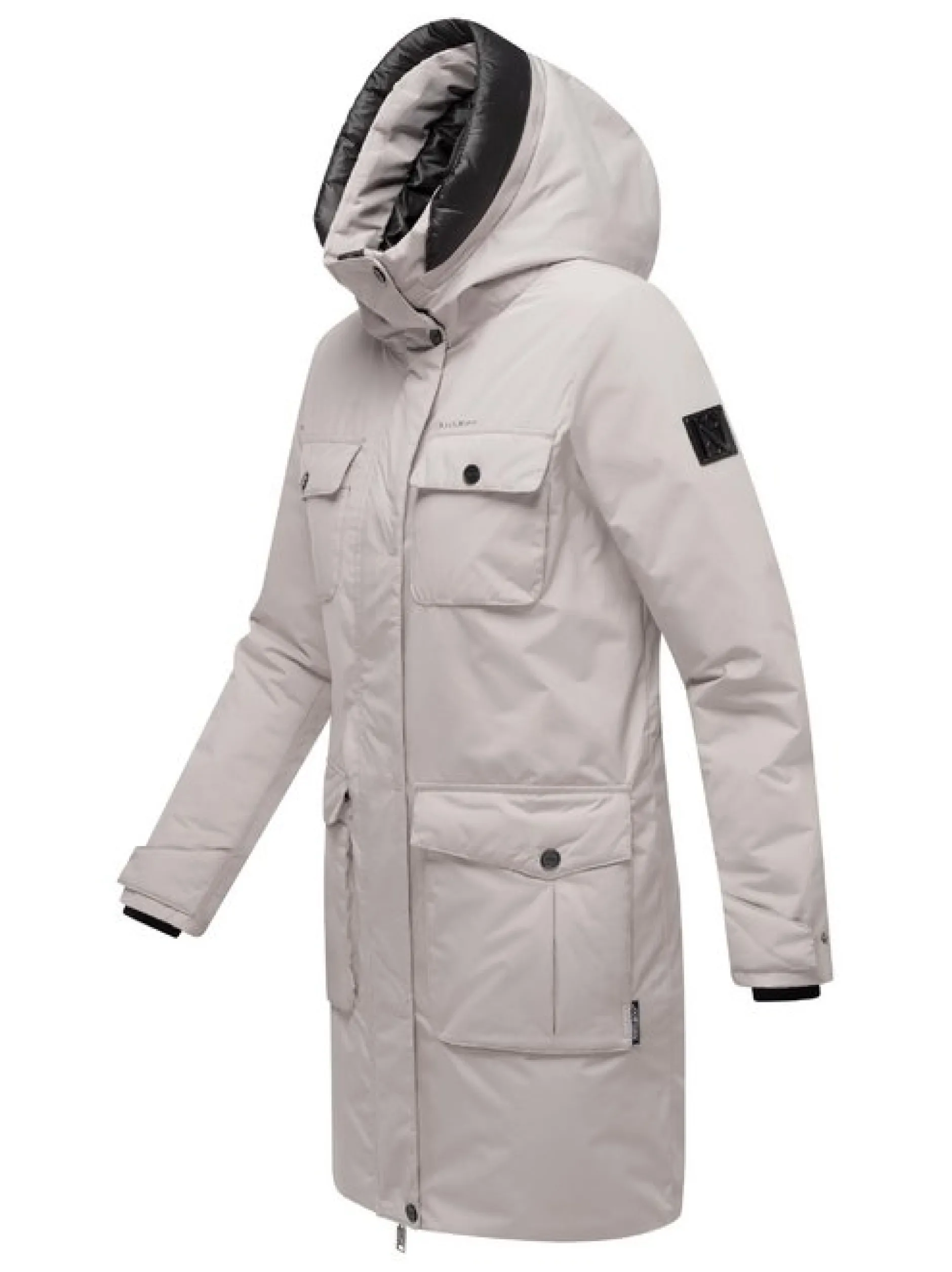 Navahoo Damen Winterjacke - Eissturm 14 in kitt