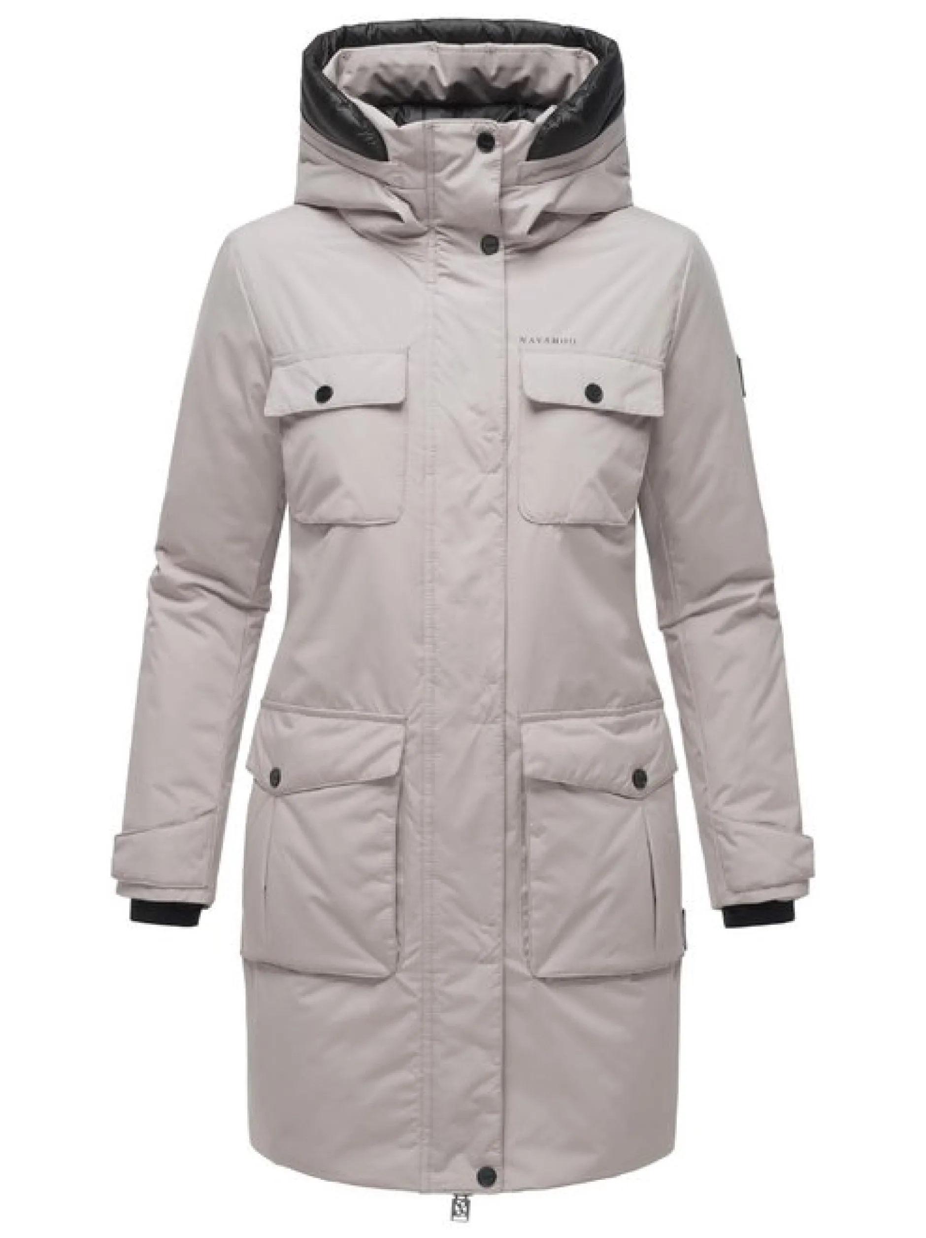Navahoo Damen Winterjacke - Eissturm 14 in kitt