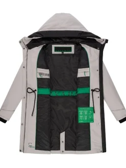 Navahoo Damen Winterjacke - Eissturm 14 in kitt