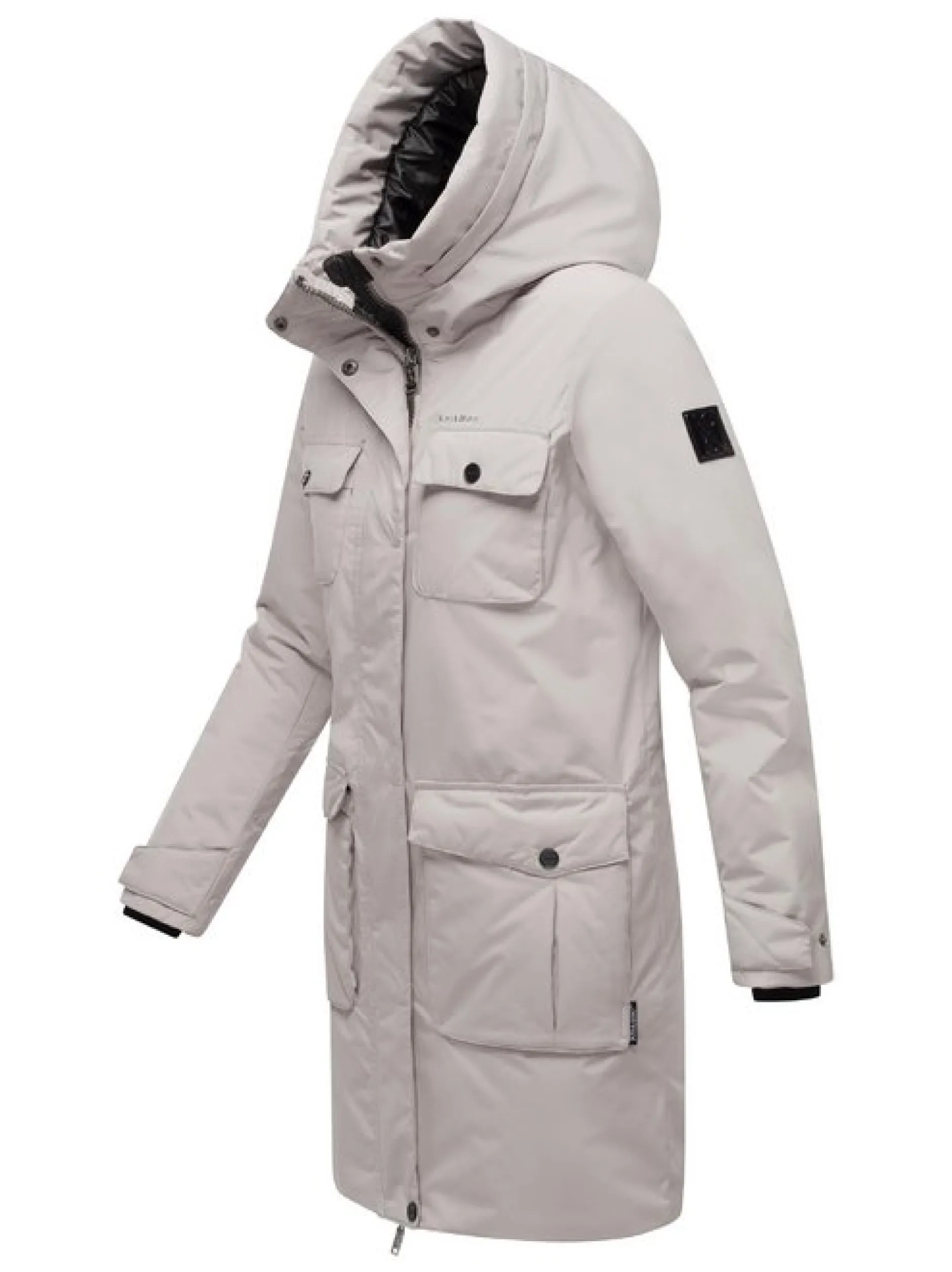 Navahoo Damen Winterjacke - Eissturm 14 in kitt