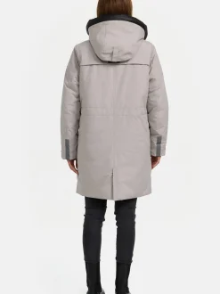 Navahoo Damen Winterjacke - Eissturm 14 in kitt