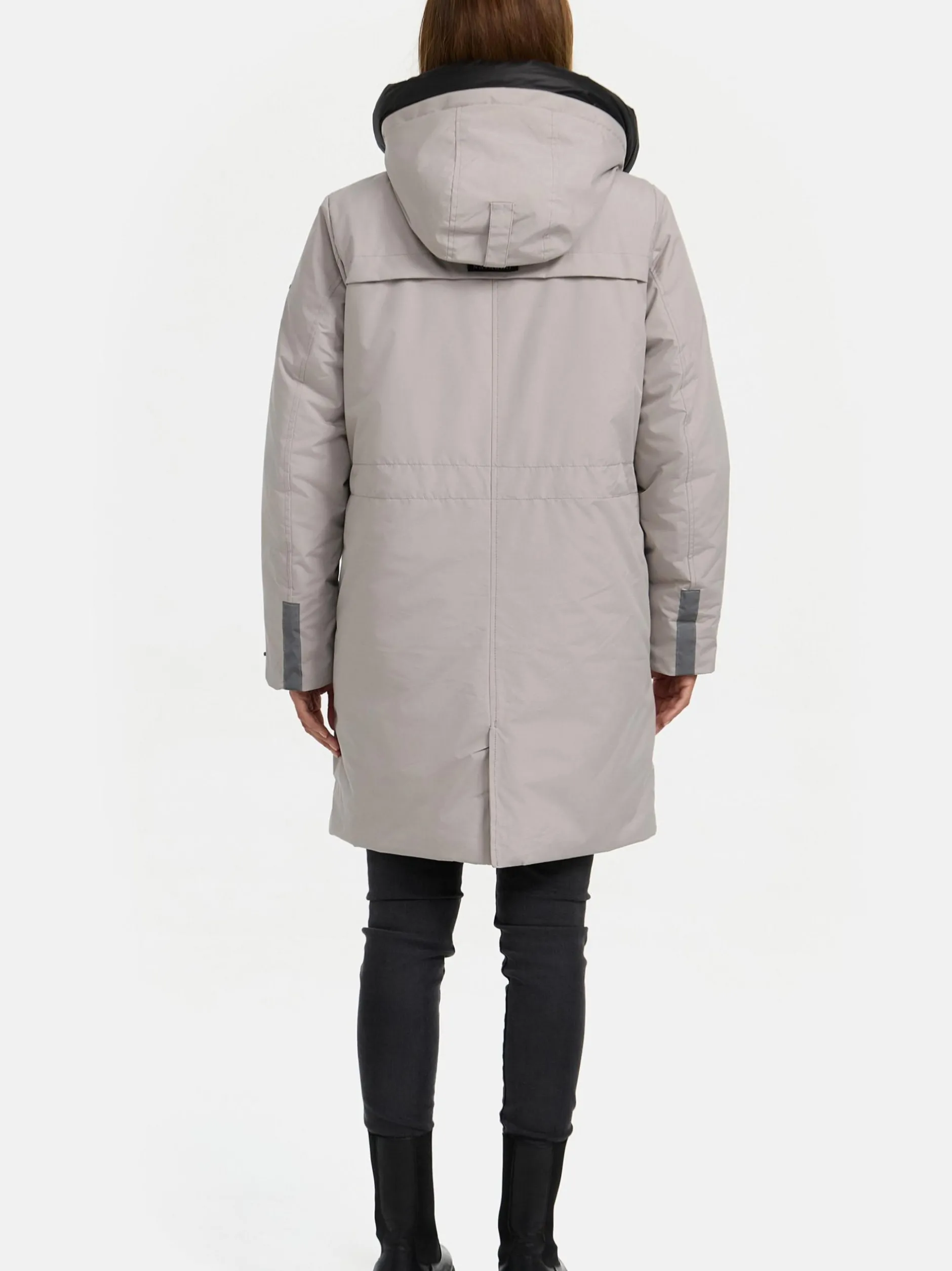 Navahoo Damen Winterjacke - Eissturm 14 in kitt