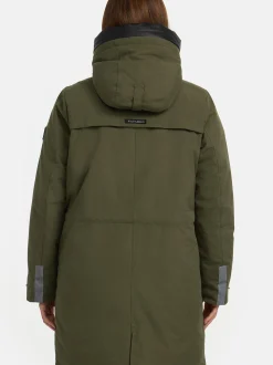 Navahoo Damen Winterjacke - Eissturm 14 in oliv