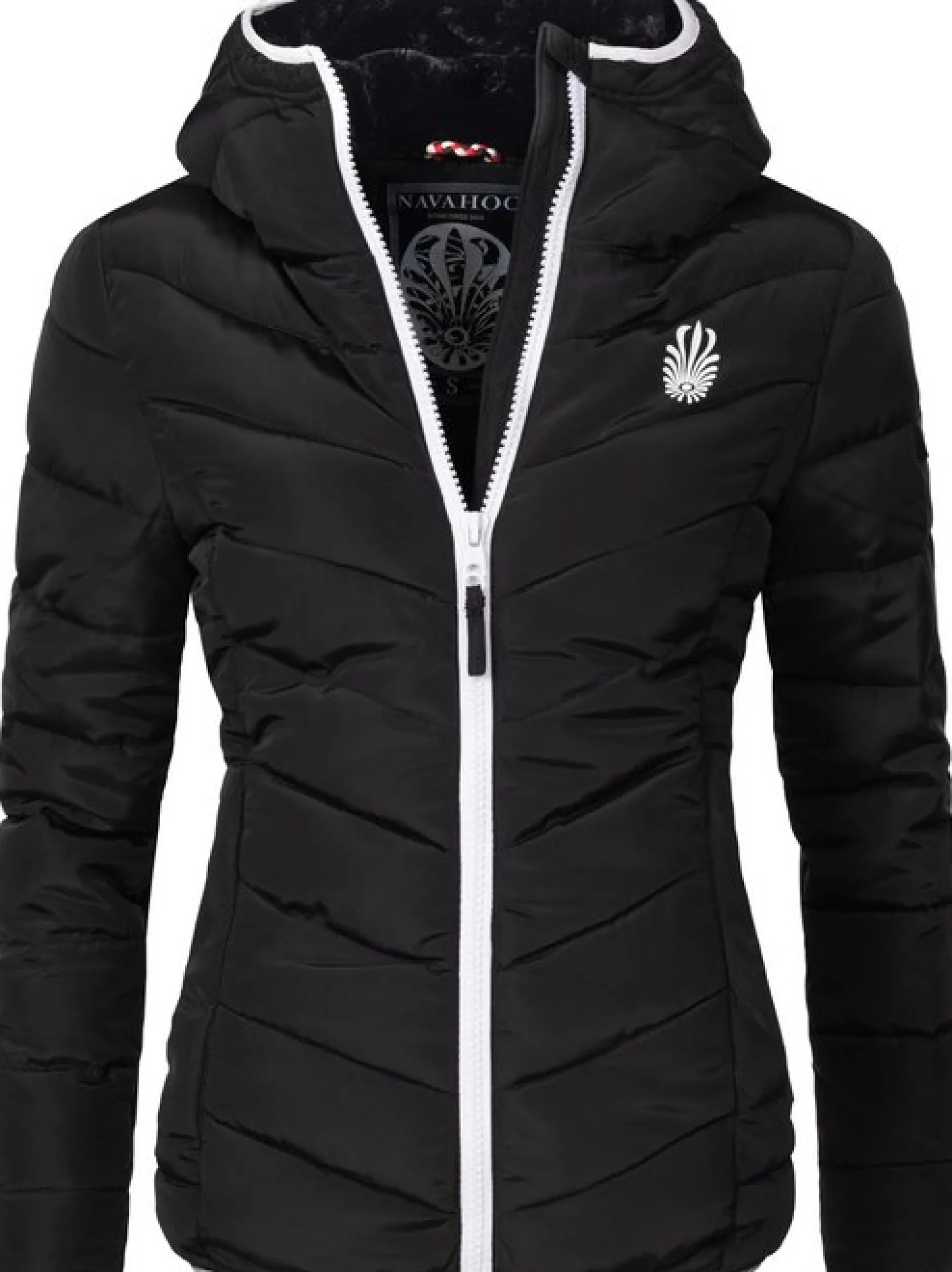 Navahoo Damen Winterjacke - Elva in schwarz
