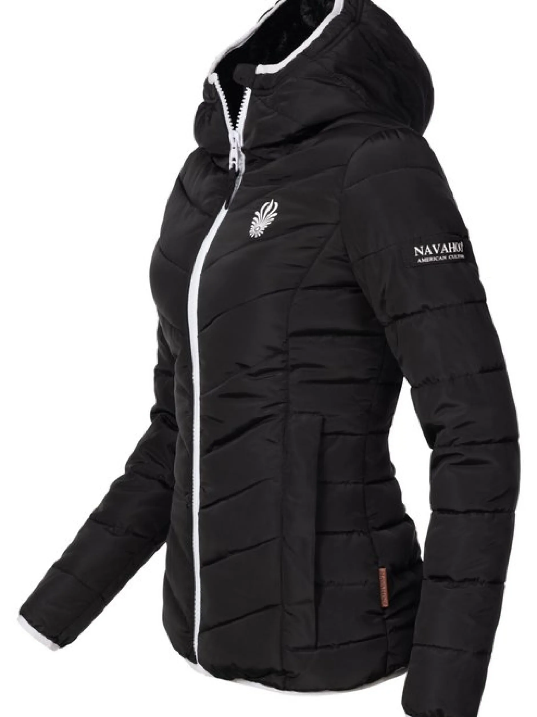 Navahoo Damen Winterjacke - Elva in schwarz