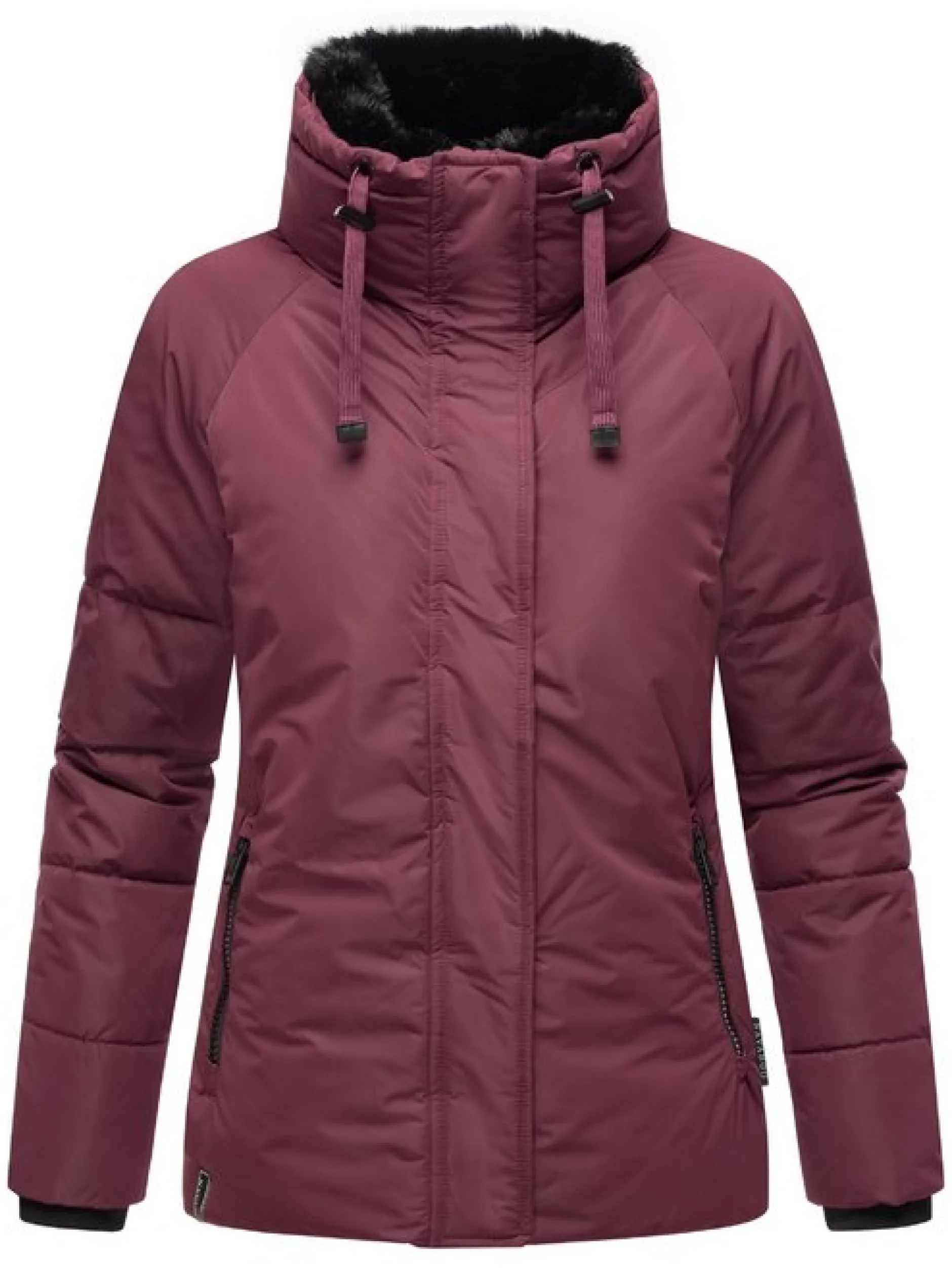 Navahoo Damen Winterjacke - Frostii XIV in aubergine