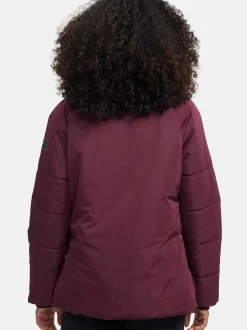 Navahoo Damen Winterjacke - Frostii XIV in aubergine