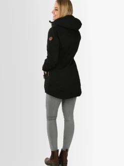 Navahoo Damen Winterjacke - Ireliaa in schwarz