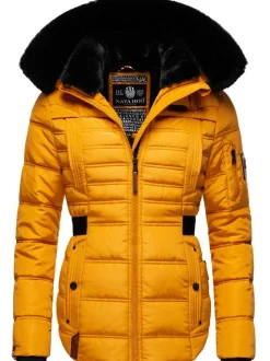 Navahoo Damen Winterjacke - Melikaa in gelb