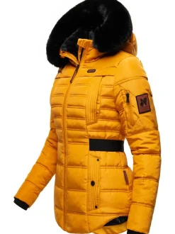 Navahoo Damen Winterjacke - Melikaa in gelb