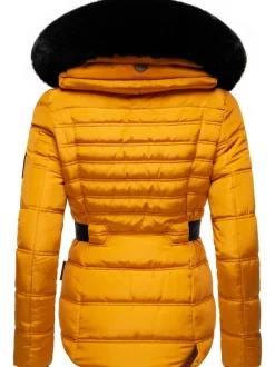Navahoo Damen Winterjacke - Melikaa in gelb