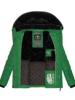 Navahoo Damen Winterjacke - Milianaa in grün