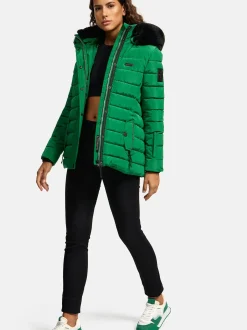 Navahoo Damen Winterjacke - Milianaa in grün