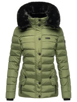 Navahoo Damen Winterjacke - Milianaa in oliv