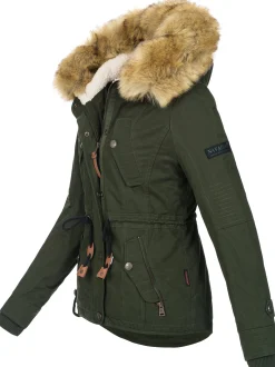 Navahoo Damen Winterjacke - Pearl in grün