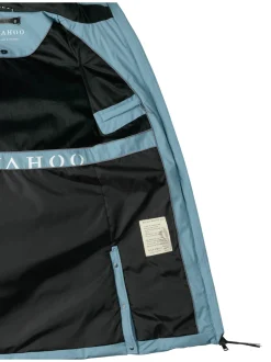 Navahoo Damen Winterjacke - Schmatzibär in blau