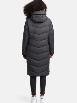 Navahoo Damen Winterjacke - Schmatzibär in anthrazit