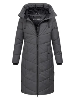 Navahoo Damen Winterjacke - Schmatzibär in anthrazit
