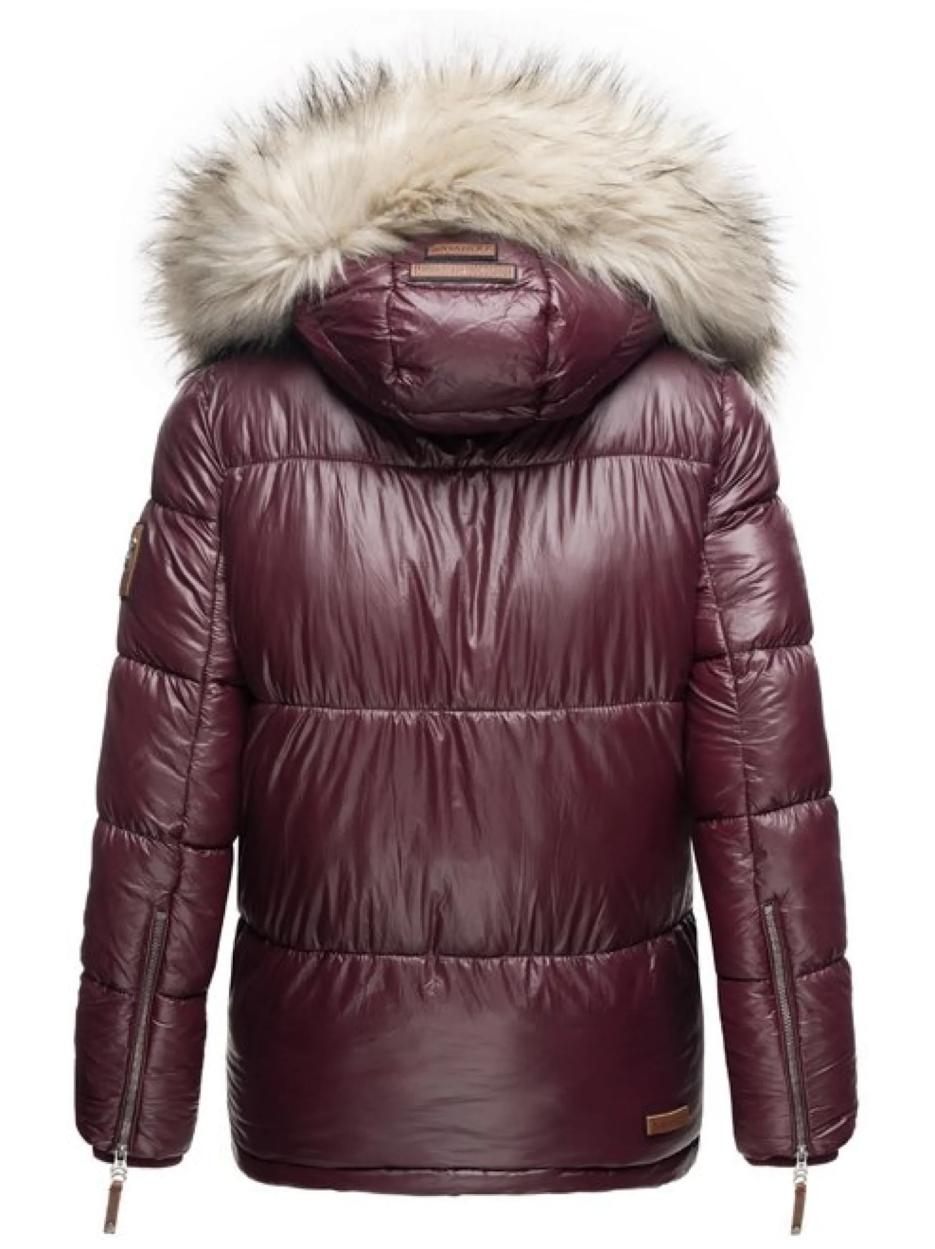 Navahoo Damen Winterjacke - Tikunaa in bordeaux