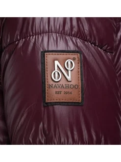 Navahoo Damen Winterjacke - Tikunaa in bordeaux