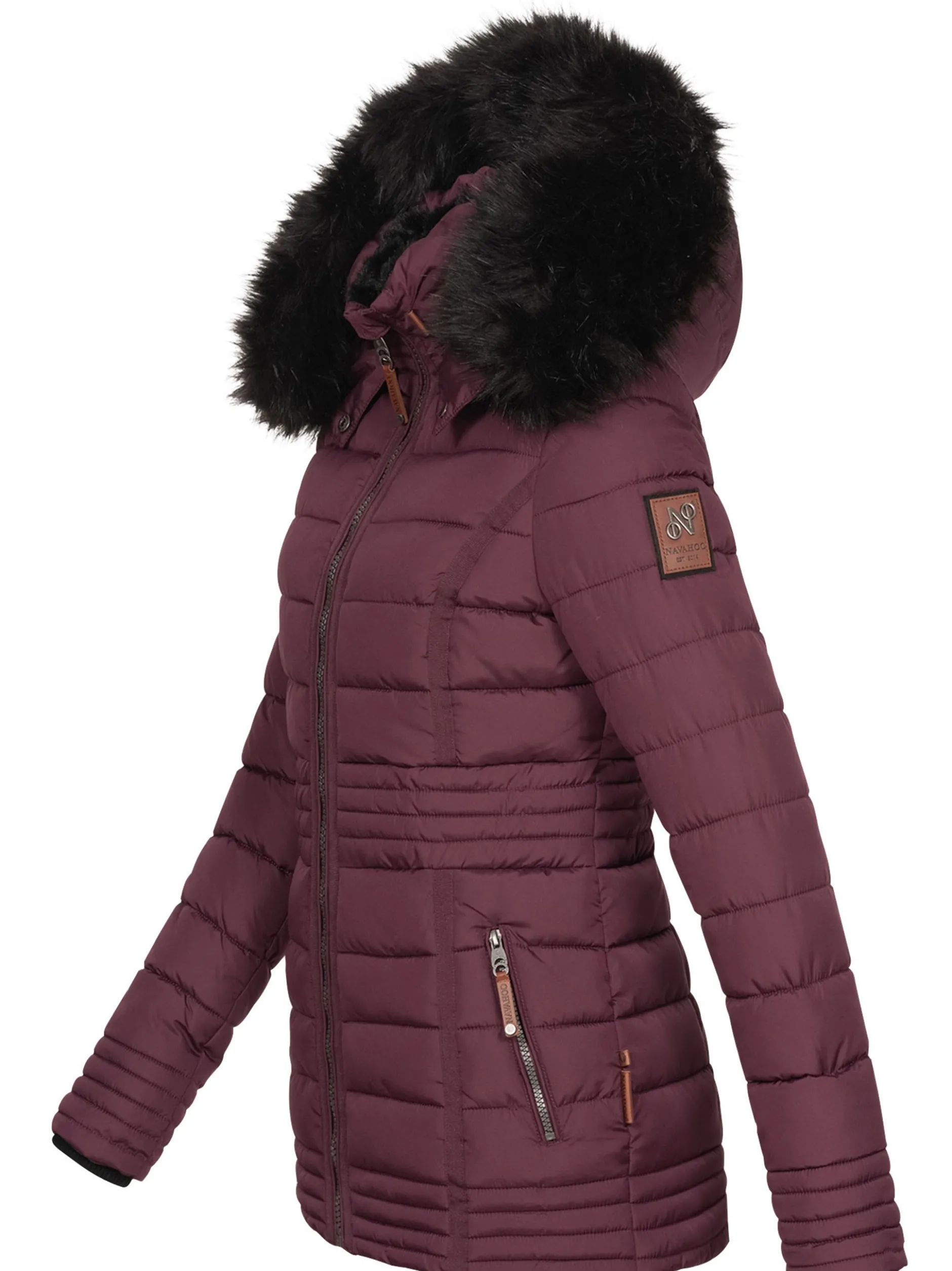 Navahoo Damen Winterjacke - Umay Pri in rot