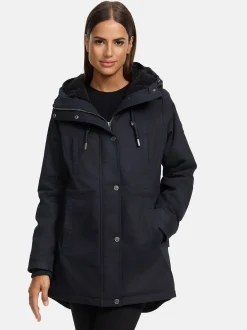 Navahoo Damen Winterjacke - Winterfunke in blau