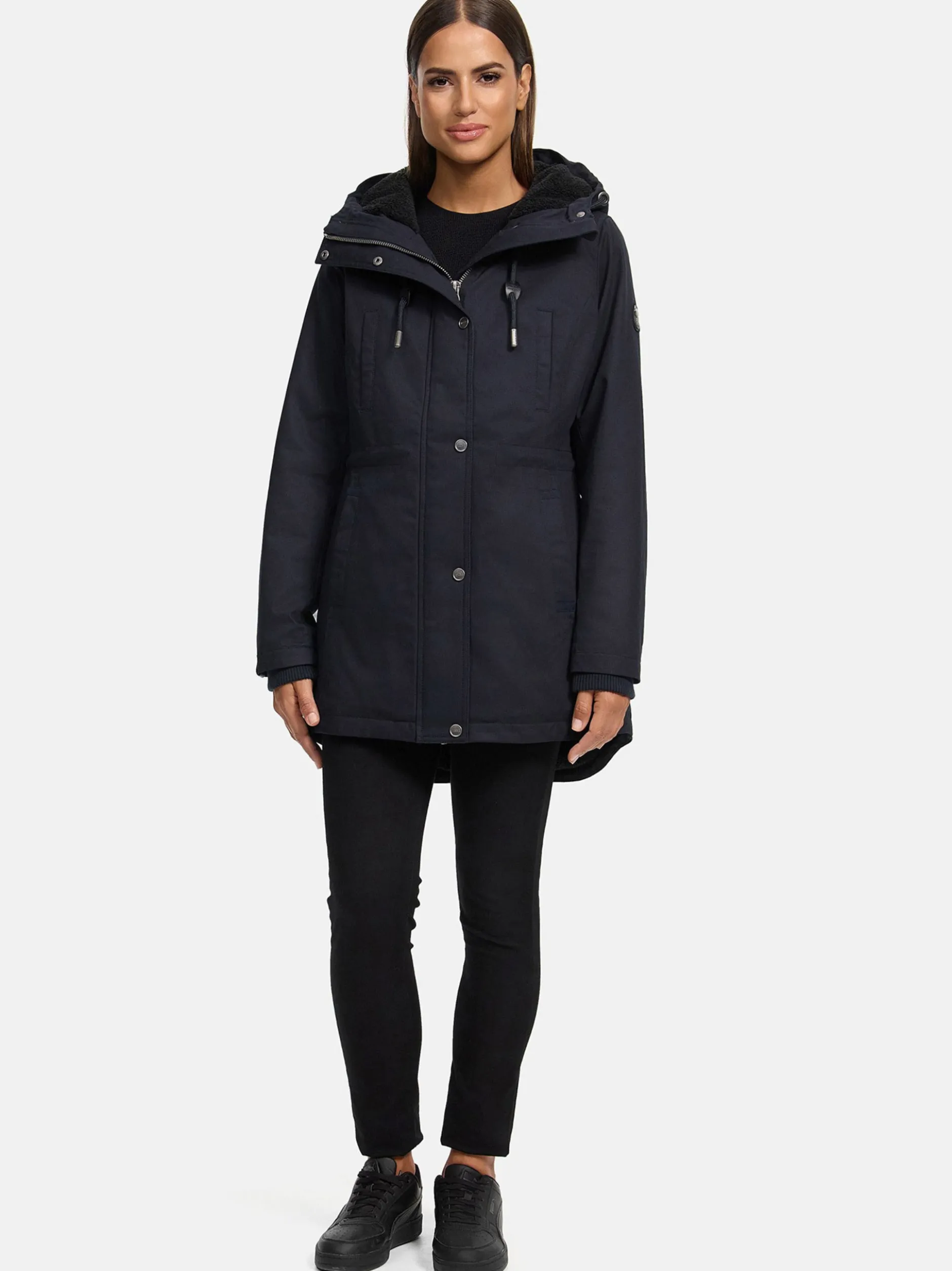 Navahoo Damen Winterjacke - Winterfunke in blau