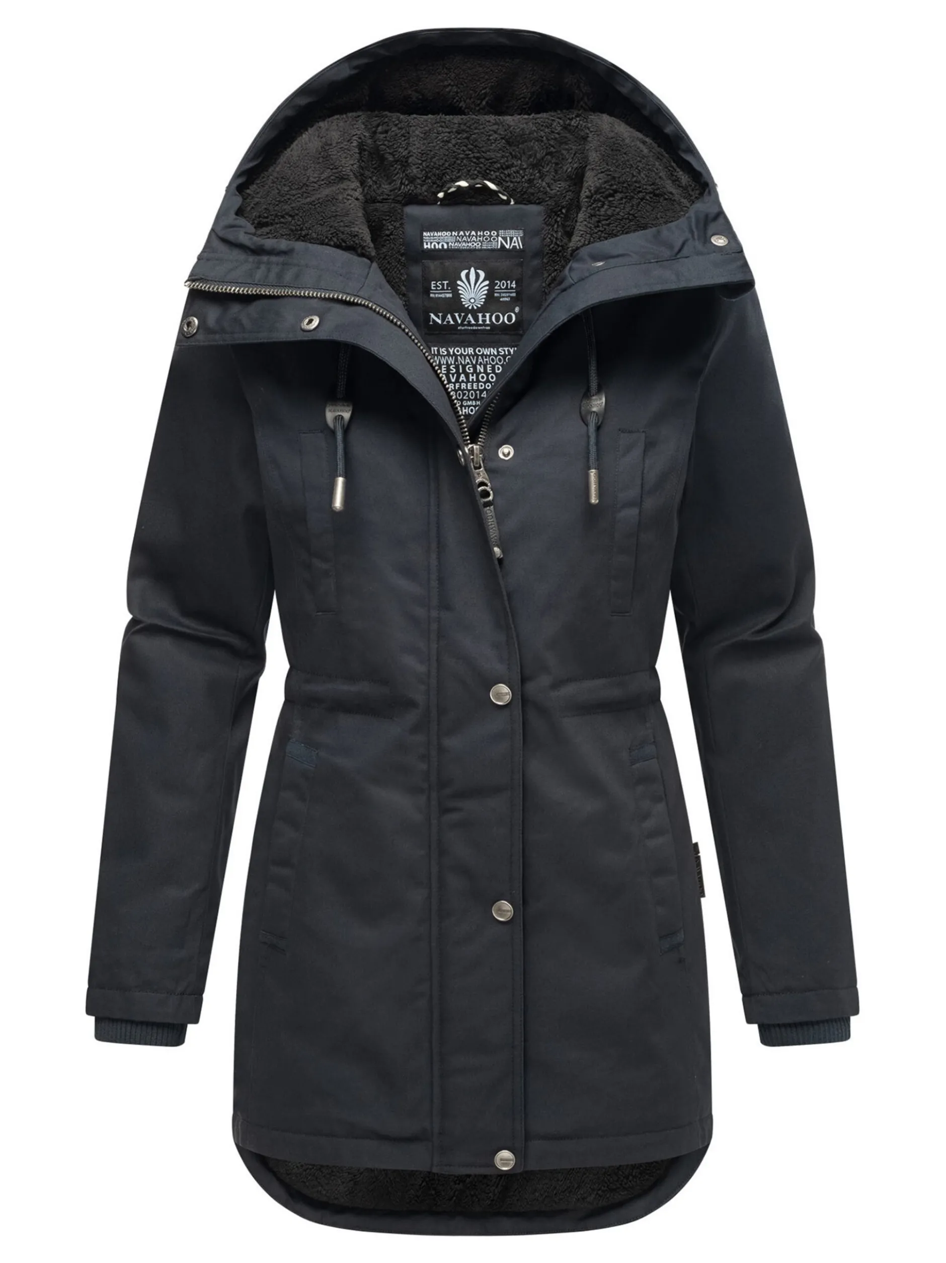 Navahoo Damen Winterjacke - Winterfunke in blau