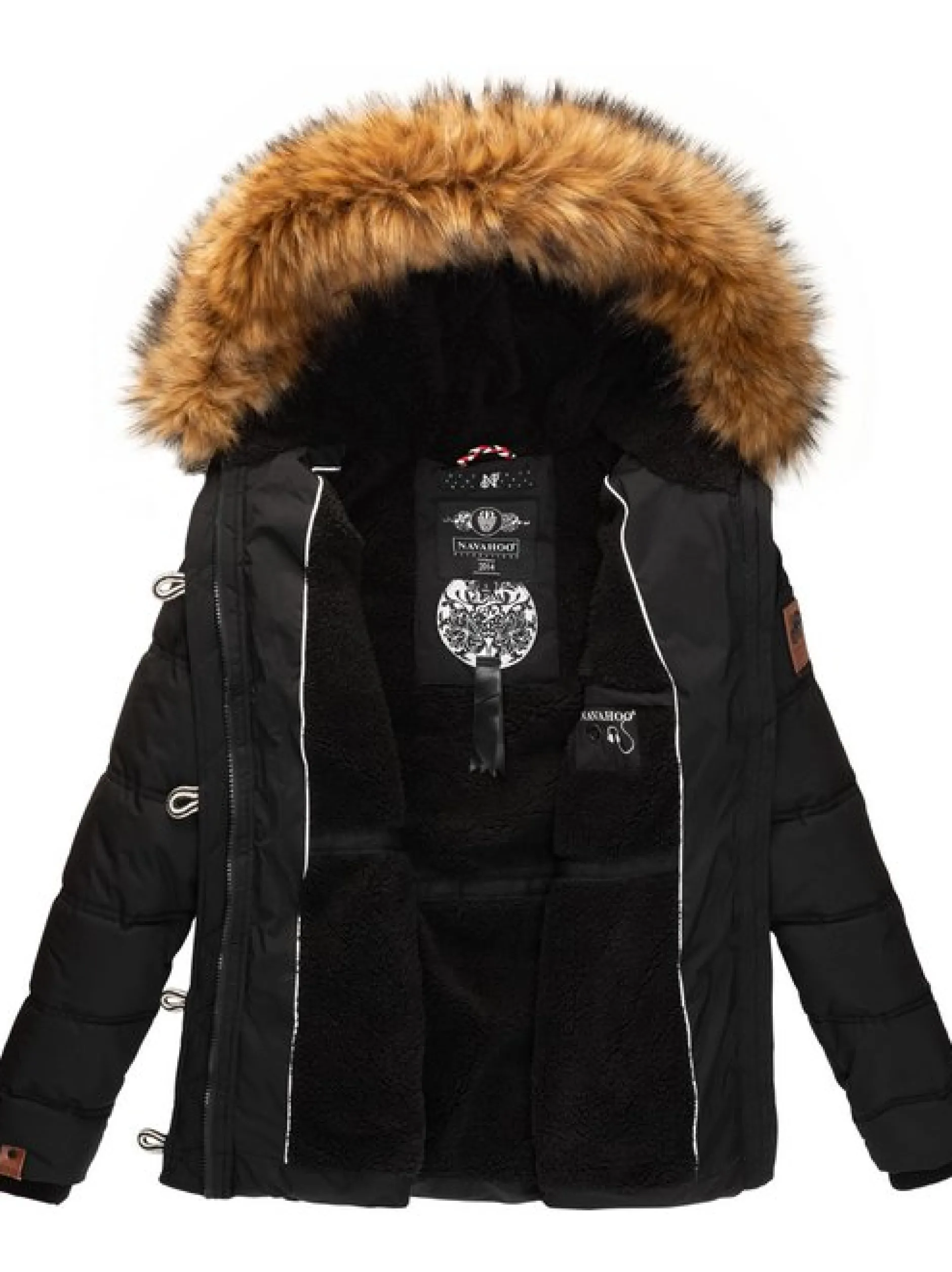 Navahoo Damen Winterjacke - Zoja in schwarz