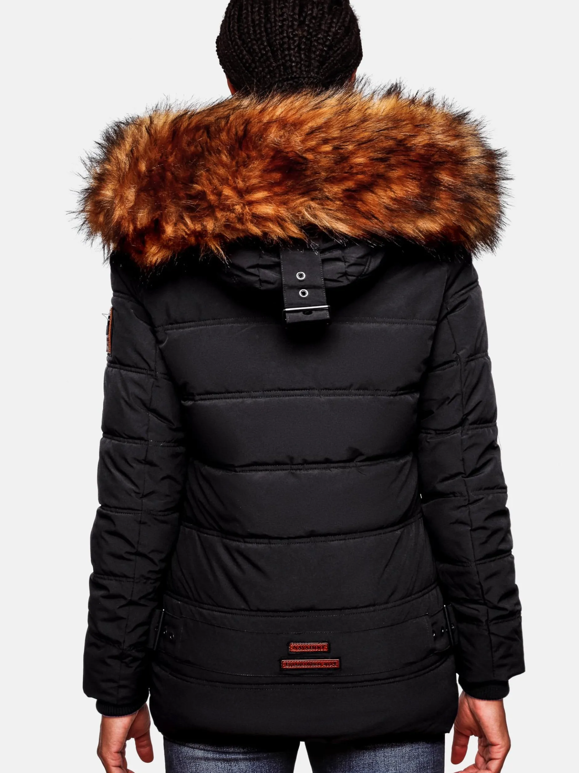 Navahoo Damen Winterjacke - Zoja in schwarz
