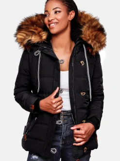 Navahoo Damen Winterjacke - Zoja in schwarz