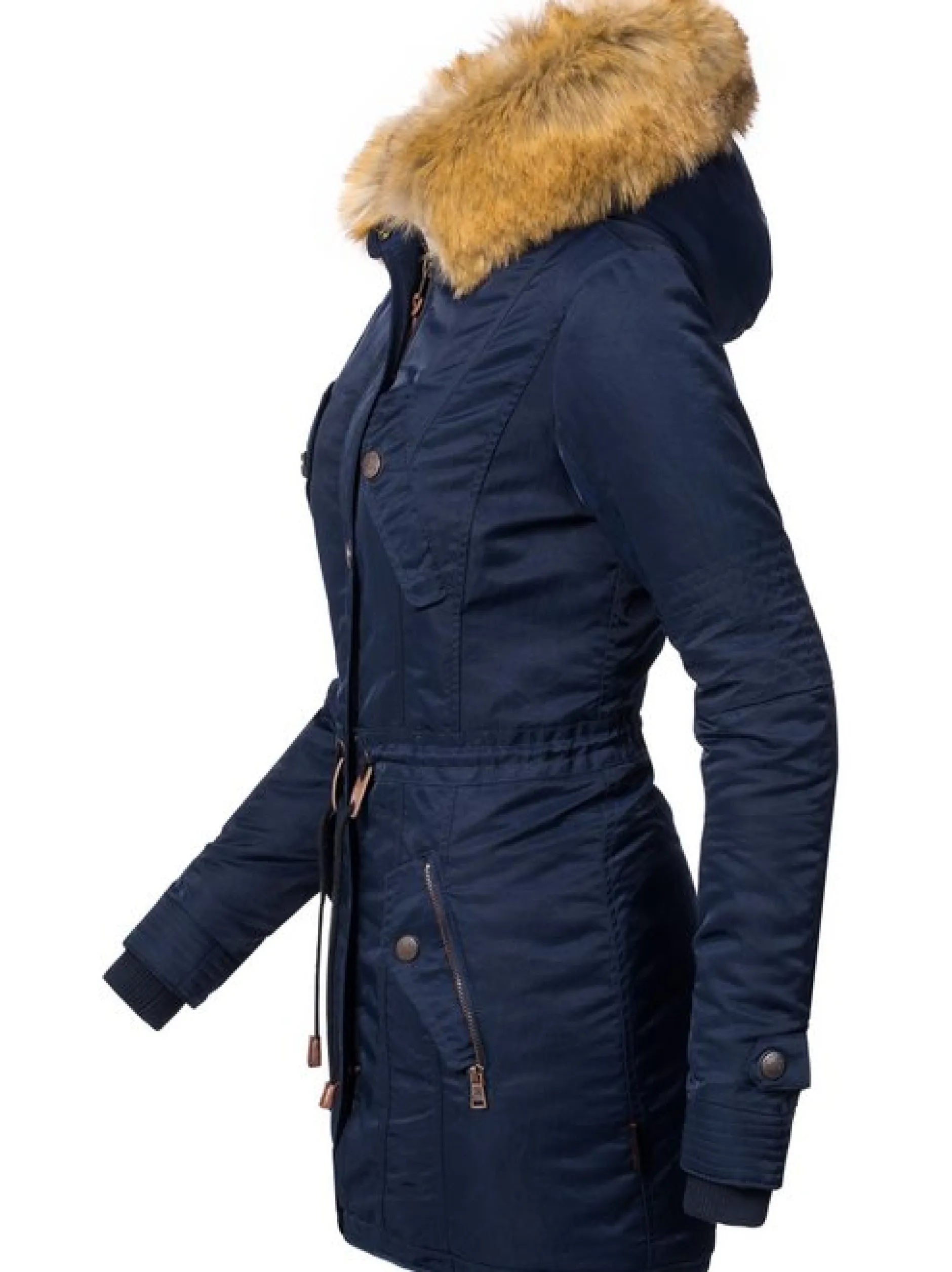 Navahoo Damen Wintermantel - La Viva in marine