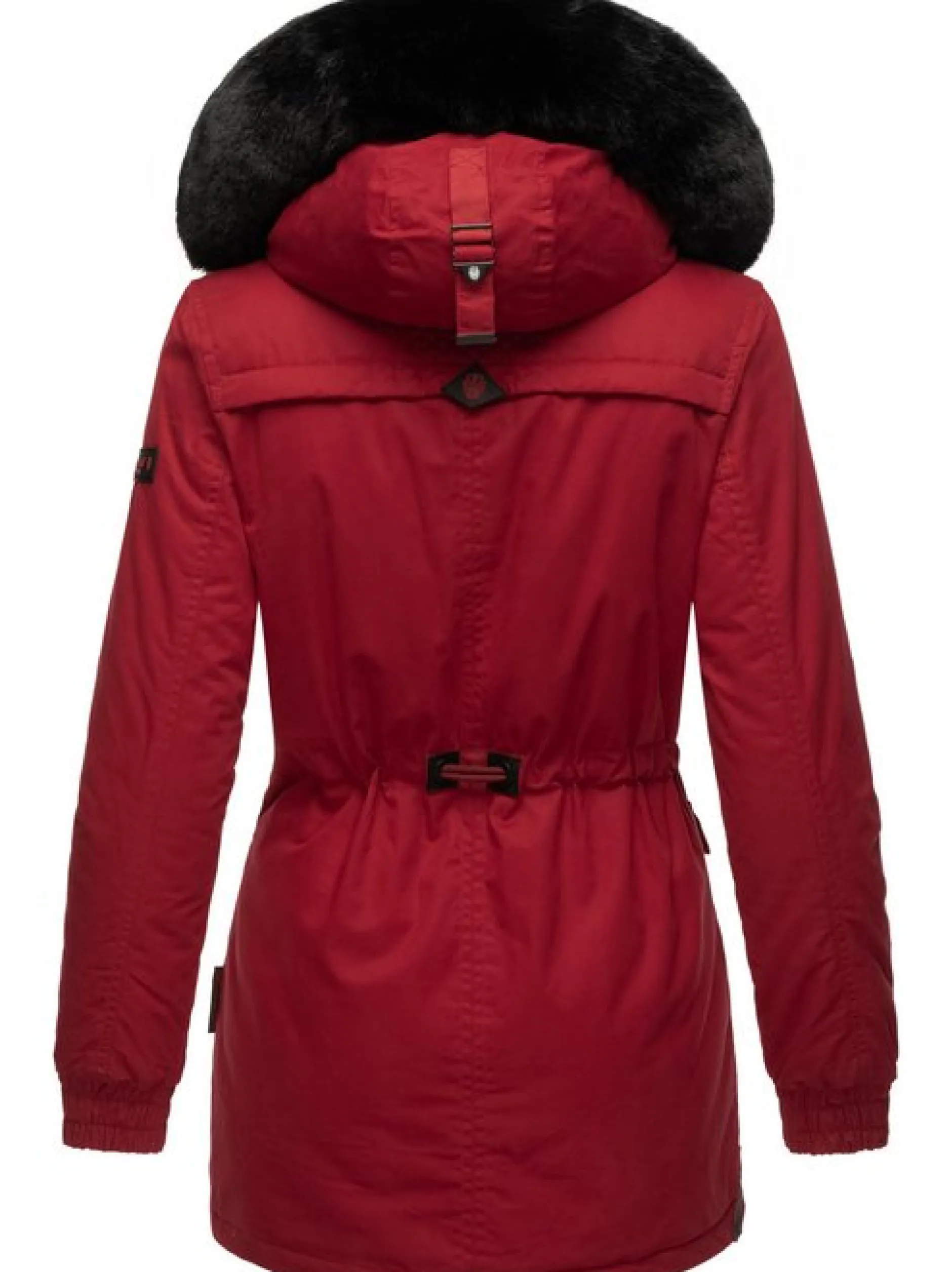Navahoo Damen Wintermantel - Olessaa in rot